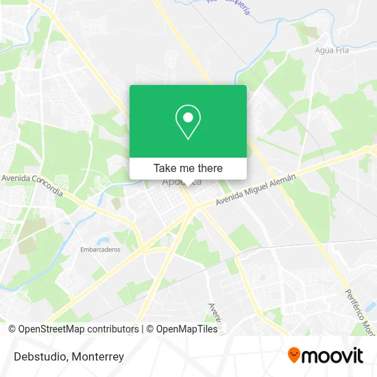 Debstudio map