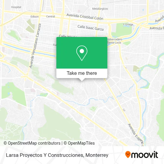 Larsa Proyectos Y Construcciones map