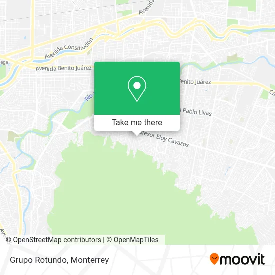 Grupo Rotundo map
