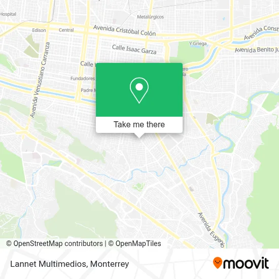 Lannet Multimedios map
