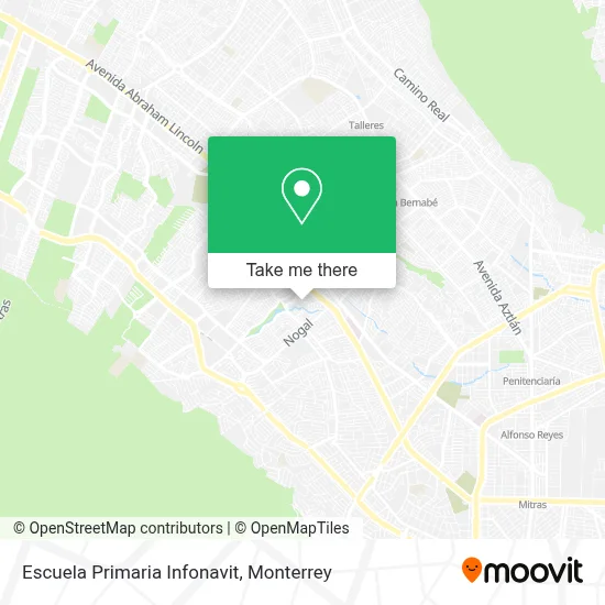 Escuela Primaria Infonavit map