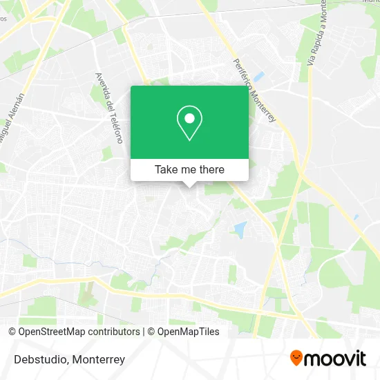 Debstudio map