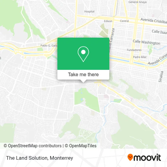 The Land Solution map