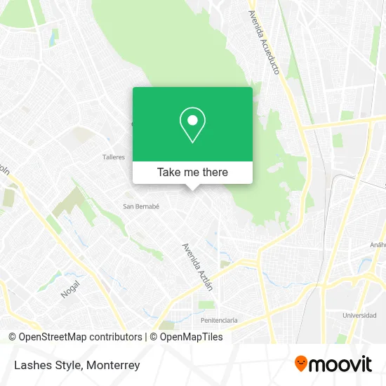 Lashes Style map