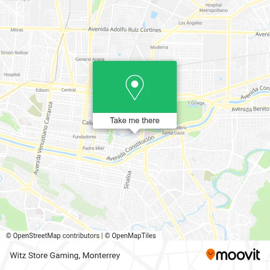 Witz Store Gaming map