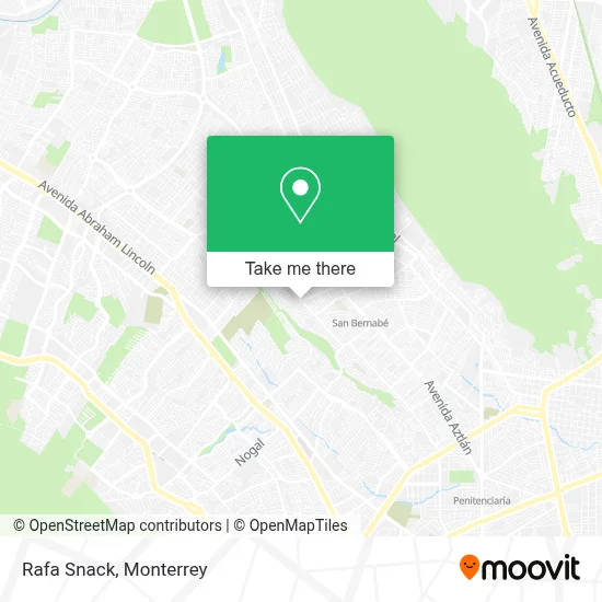Rafa Snack map
