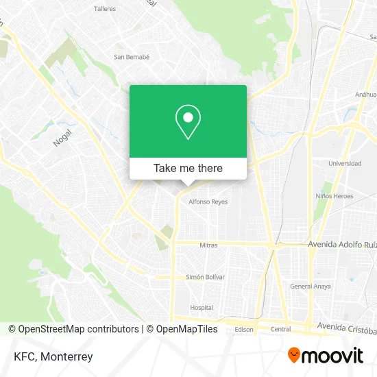 Kfc map