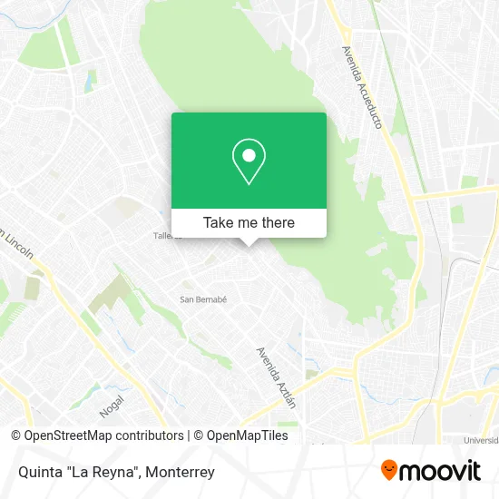 Quinta "La Reyna" map