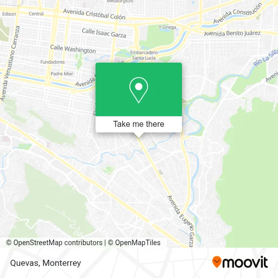 Quevas map