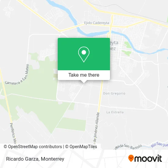 Ricardo Garza map