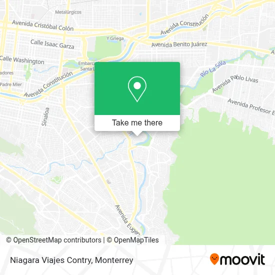 Niagara Viajes Contry map
