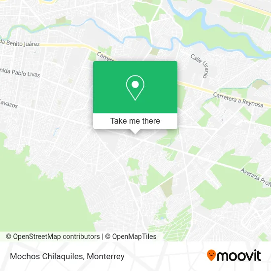 Mochos Chilaquiles map