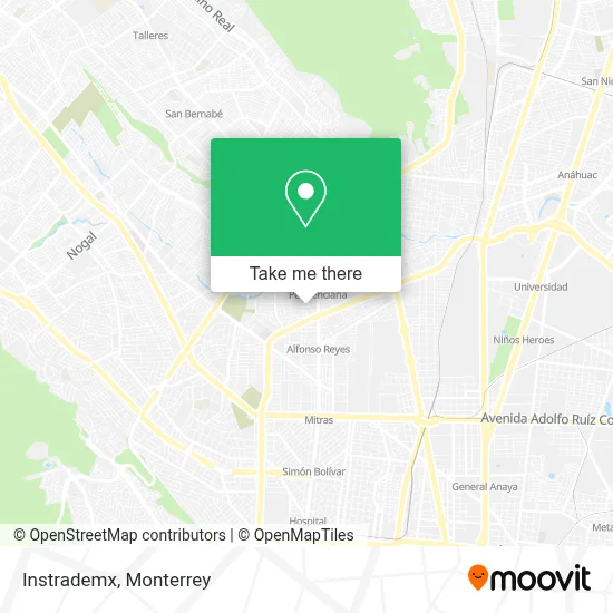 Instrademx map