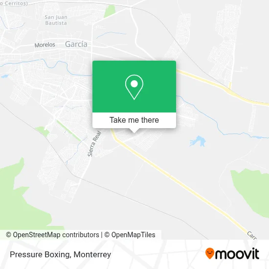 Pressure Boxing map