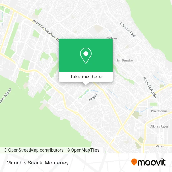 Munchis Snack map