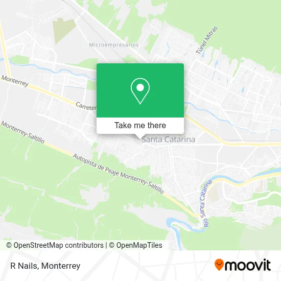 R Nails map