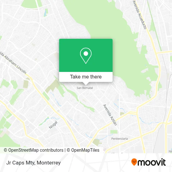Jr Caps Mty map
