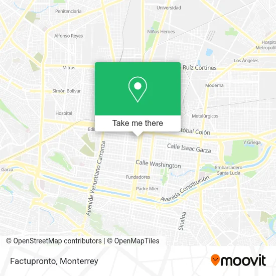 Factupronto map