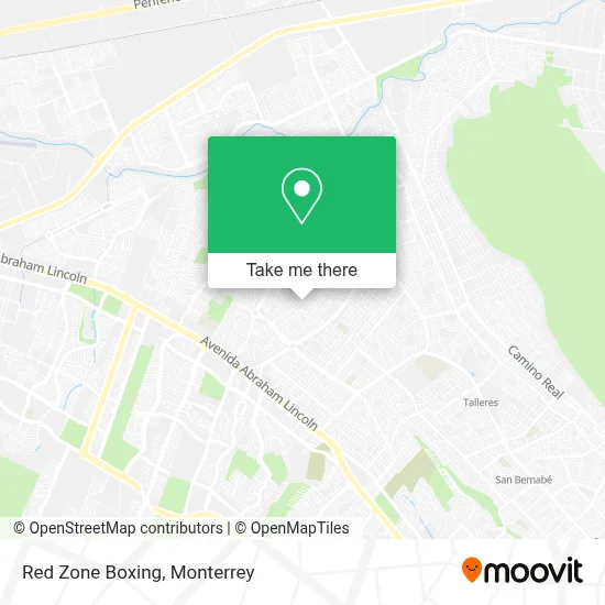Red Zone Boxing map