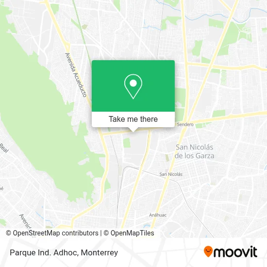 Parque Ind. Adhoc map