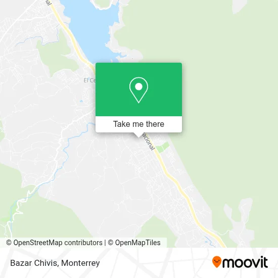 Bazar Chivis map