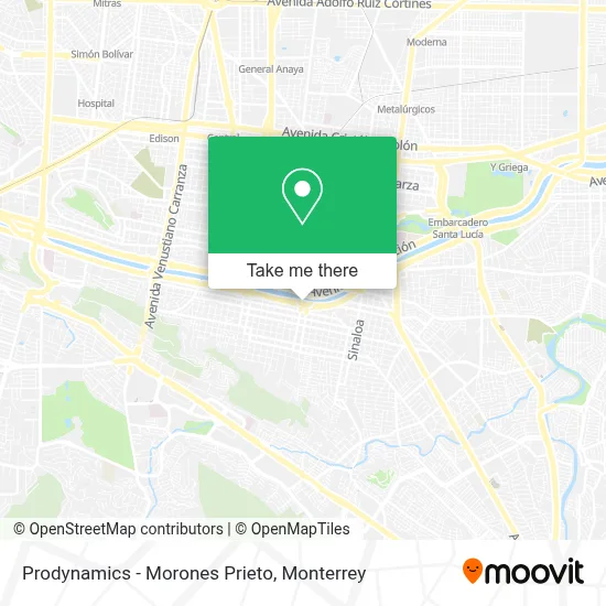Prodynamics - Morones Prieto map
