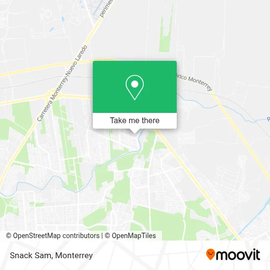 Snack Sam map