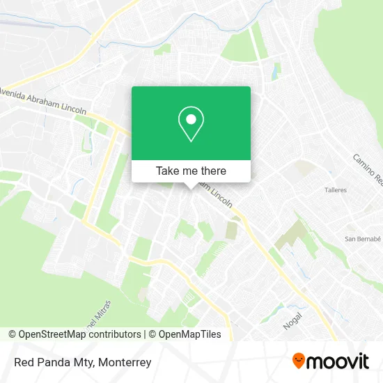 Red Panda Mty map