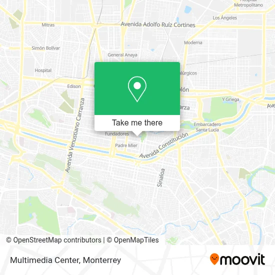 Multimedia Center map