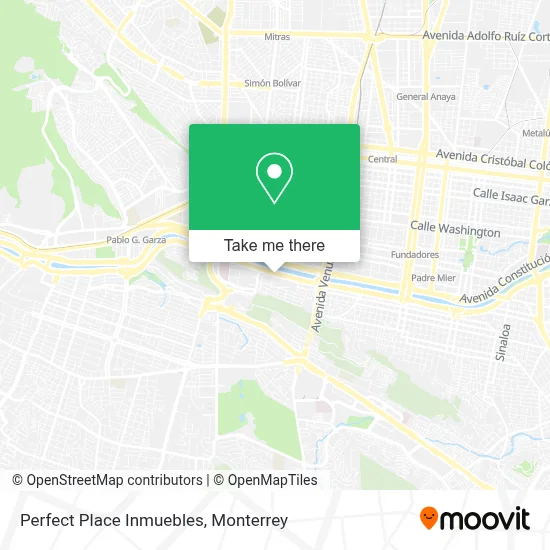 Perfect Place Inmuebles map