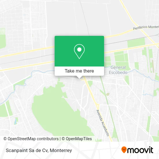 Scanpaint Sa de Cv map