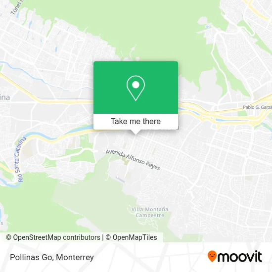 Pollinas Go map