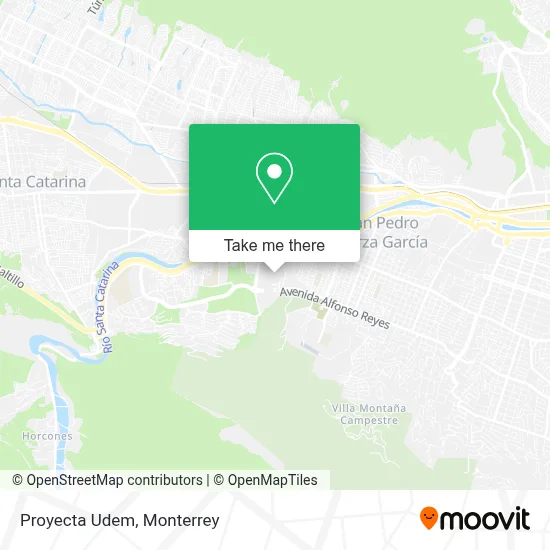 Proyecta Udem map