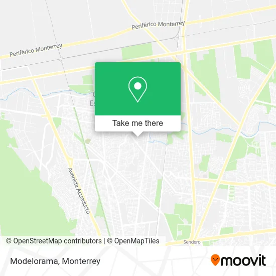 Modelorama map