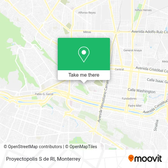 Proyectopolis S de Rl map
