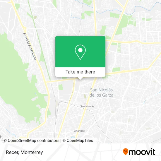 Recer map