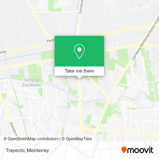 Trayecto map
