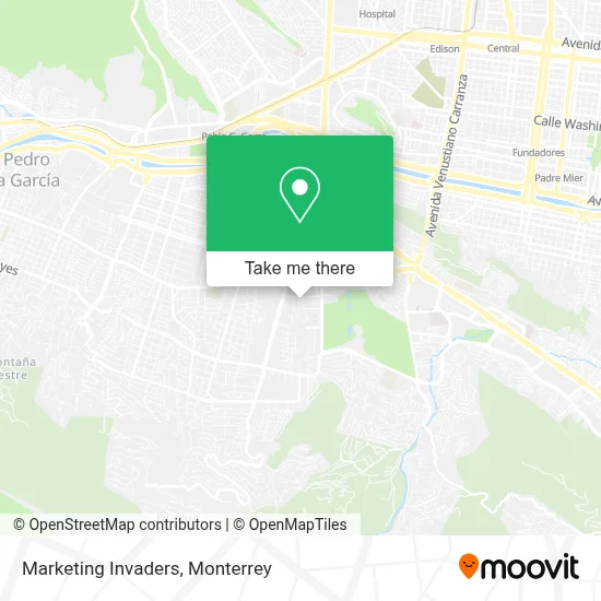 Marketing Invaders map