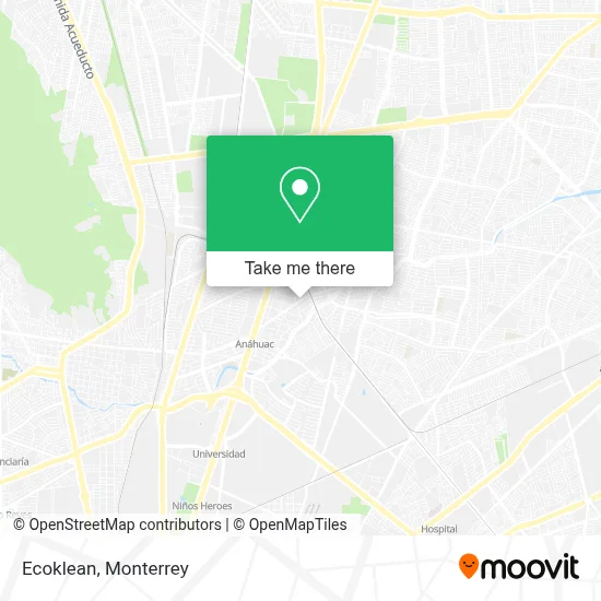 Ecoklean map