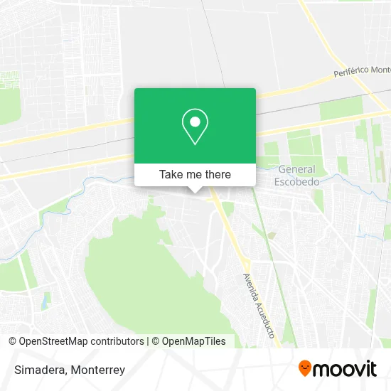Simadera map