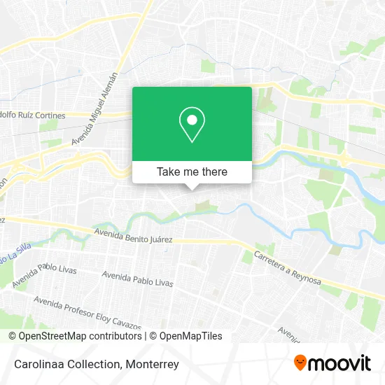 Carolinaa Collection map