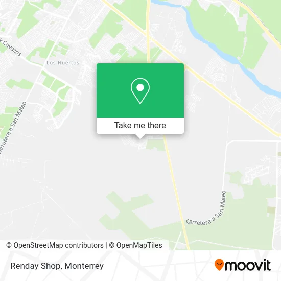 Renday Shop map