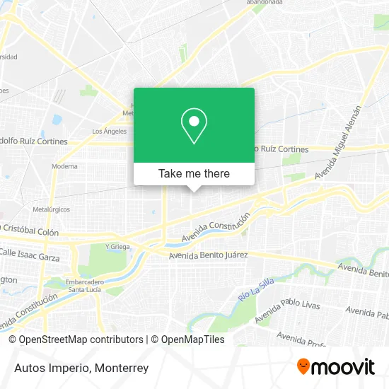 Autos Imperio map