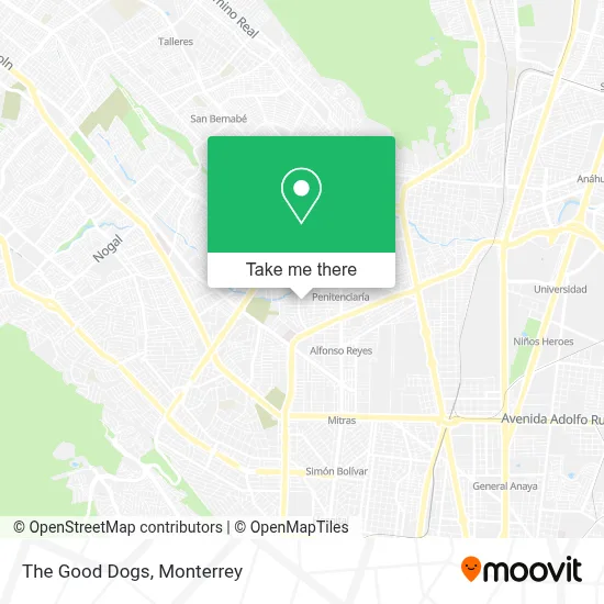 The Good Dogs map