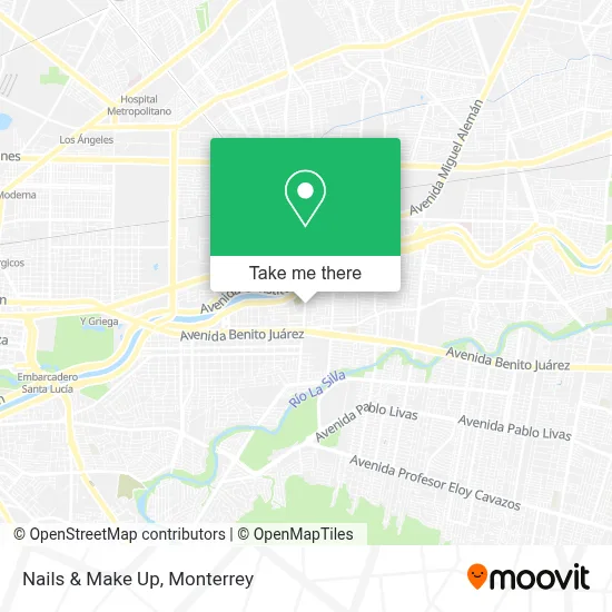 Nails & Make Up map