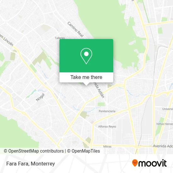 Fara Fara map