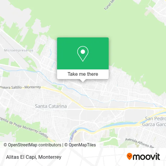 Alitas  El Capi map