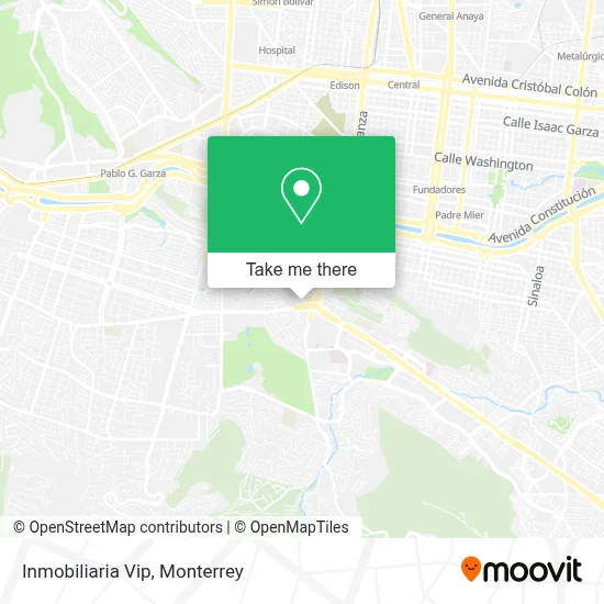 Inmobiliaria Vip map