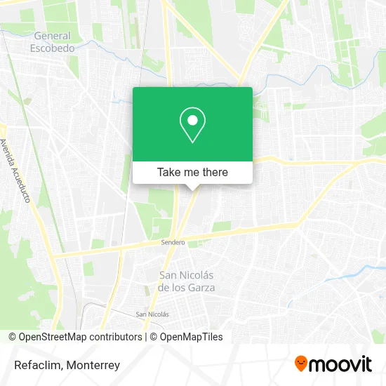 Refaclim map