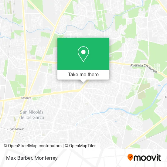 Max Barber map